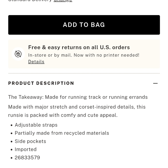 NWT VS Pink Ultimate Runsie - Picture 7 of 8